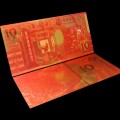 MACAO - Billet de 10 Patacas - Année du Dragon - Doré - 2008 – MACAO10 - 24k – JeromeCollection