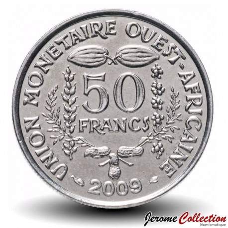 ETATS DE L'AFRIQUE DE L'OUEST - BCEAO - PIECE de 50 FRANCS - 2009 – Km6 – JeromeCollection