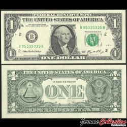 ETATS UNIS / USA - Billet de 1 Dollar - George Washington - B(2) New York - 2006