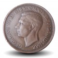 AUSTRALIE - PIECE de 1 Penny - George VI / Kangourou (● Perth Mint) - 1942 – Km36 – JeromeCollection