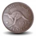AUSTRALIE - PIECE de 1 Penny - George VI / Kangourou (● Perth Mint) - 1942 – Km36 – JeromeCollection
