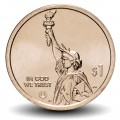 ETATS UNIS / USA - PIECE de 1 Dollar - Industrie et l’innovation - Voilier Reliance - Rhode Island - D - 2022 – Km768 –