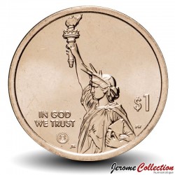 ETATS UNIS / USA - PIECE de 1 Dollar - Industrie et l’innovation - Voilier Reliance - Rhode Island - D - 2022
