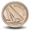 ETATS UNIS / USA - PIECE de 1 Dollar - Industrie et l’innovation - Voilier Reliance - Rhode Island - D - 2022 – Km768 –