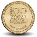 AUSTRALIE - PIECE de 1 Dollar - 100 ans de l'esprit ANZAC - 2017 – Km2636 – JeromeCollection