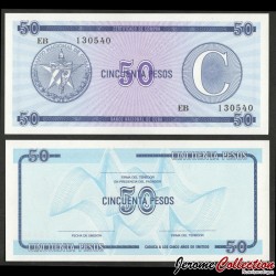 CUBA - Billet de 50 Pesos - C - 1985 – Pfx24 – JeromeCollection
