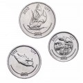 MALDIVES - SET / LOT de 3 PIÈCES - 1 5 10 Laari - 2012 – Km68 69 70 – JeromeCollection