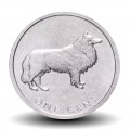 COOK (Iles) - PIECE de 1 CENT - Chien de race Colley - 2003 – JeromeCollection