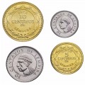 HONDURAS - SET / LOT de 4 PIECES de 5 10 20 50 Centavos - 1998 / 2019 – Km72 76 83 84 – JeromeCollection