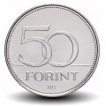 HONGRIE - PIECE de 50 FORINT - Traité de Rome - 2007