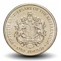GIBRALTAR - PIECE de 1 Livre - 50e anniversaire du référendum de 1967 - AA - 2017 – Km1590 – JeromeCollection