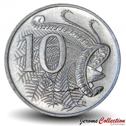 AUSTRALIE - PIECE de 10 Cents - 50 ans de la devise 
