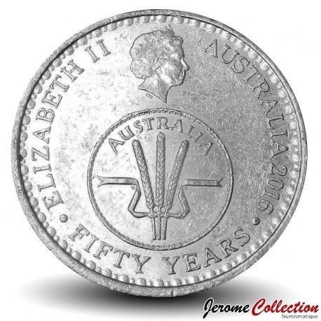 AUSTRALIE - PIECE de 10 Cents - 50 ans de la devise "Decimal" - 2016 – Km3161 – JeromeCollection