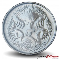 AUSTRALIE - PIECE de 5 Cents - 50 ans de la devise 