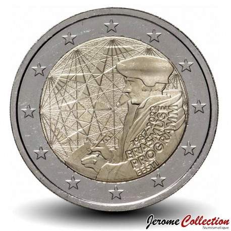 ESTONIE - PIECE de 2 Euros - Programme Erasmus - 2022 – Km102 – JeromeCollection