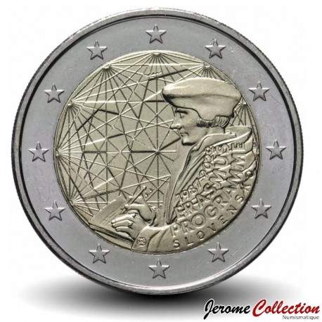 SLOVAQUIE - PIECE de 2 Euros - Programme Erasmus - 2022 – Km185 – JeromeCollection