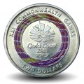 AUSTRALIE - PIECE de 2 Dollars - XXIème jeux du Commonwealth, emblème - Gold Coast - 2018 – KM3531 – JeromeCollection