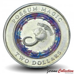 AUSTRALIE - PIECE de 2 Dollars - Possum Magic - Hush peut revoir sa queue - 2017 – Km3399 – JeromeCollection