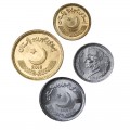 PAKISTAN - SET / LOT de 4 PIECES de 1 2 5 10 Roupies - 2007 / 2021 – Km67 68 75 77 – JeromeCollection