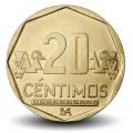 PEROU - PIECE de 20 Centimos - Motifs précolombiens - 2022 – Km306 – JeromeCollection