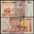 OUGANDA - Billet de 1000 Shillings - Antilopes - 2021 – P49f – JeromeCollection