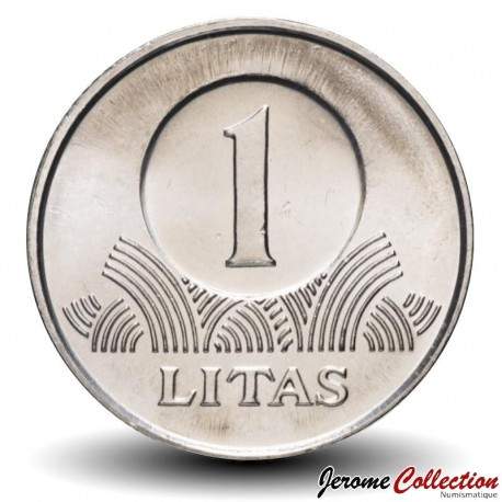 LITUANIE - PIECE de 1 Litas - Chevalier Vytis - 2008 – Km111 – JeromeCollection