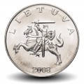 LITUANIE - PIECE de 1 Litas - Chevalier Vytis - 2008 – Km111 – JeromeCollection