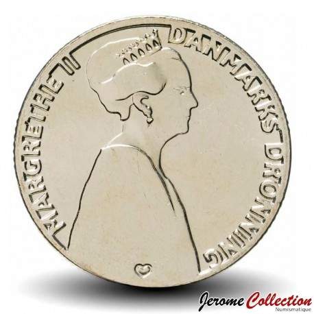 DANEMARK - PIECE de 20 Couronnes Danoise - Jubilé d'or de Margrethe II - 2022 – Km971 – JeromeCollection
