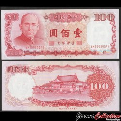 TAIWAN - Billet de 100 Yuan - Dr. Sun Yat-sen - 1987 – P1989 – JeromeCollection