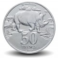 KATANGA - PIECE de 50 Francs - Rhinocéros - 2017 – N139602 – JeromeCollection