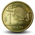 URUGUAY - PIECE de 1 Peso - Mulita (Tatou) - 2019 – Km135 – JeromeCollection