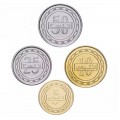 BAHREÏN - SET / LOT de 4 PIECES de 5 10 25 50 FILS - 2010 / 2011 – Km24 25 26 28 – JeromeCollection