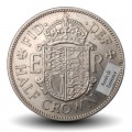 ROYAUME UNI - PIECE de ½ Couronne - Elizabeth II - Armoiries du Royaume-Uni - 1962 – Km907 – JeromeCollection