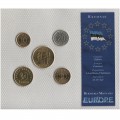 ESTONIE - SET / LOT de 5 PIECES - 10 20 50 Senti 1 5 Krooni - 1994 2006 2007 2008 – Km22 23 24 30 44 – JeromeCollection