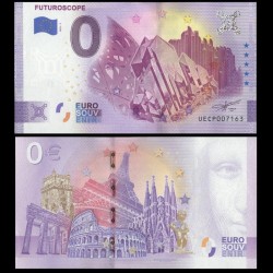 BILLET TOURISTIQUE - ZERO 0 EURO - FRANCE - FUTUROSCOPE - UECP - 2021-7 – N345382 – JeromeCollection