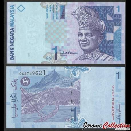 MALAISIE - Billet de 1 Ringgit - 1998 – P39b1 – JeromeCollection