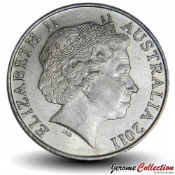 AUSTRALIE - PIECE de 20 Cents - Mariage du prince William et de Kate Middelton - 2011