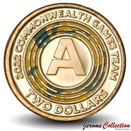 AUSTRALIE - PIECE de 2 Dollars - Jeux du Commonwealth - A - 2022 – Km4365 – JeromeCollection