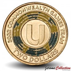 AUSTRALIE - PIECE de 2 Dollars - Jeux du Commonwealth - U - 2022 – Km4367 – JeromeCollection
