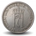 NORVEGE - PIECE de 1 Krone - Haakon VII - Monogrammes - 1957 – Km397 – JeromeCollection