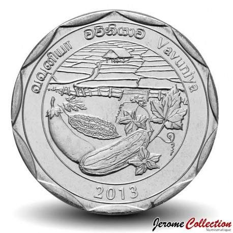 SRI LANKA - PIECE de 10 Roupies - District de Vavuniya - 2013 – Km215 – JeromeCollection