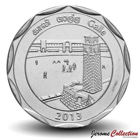 SRI LANKA - PIECE de 10 Roupies - District de Galle - 2013 – Km196 – JeromeCollection