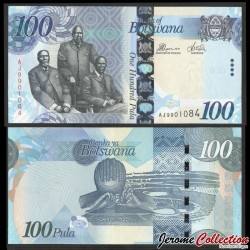 BOTSWANA - Billet de 100 Pula - Tri des diamants - 2016