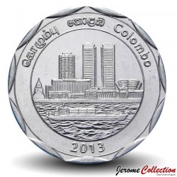SRI LANKA - PIECE de 10 Roupies - District de Colombo - 2013 – Km195 – JeromeCollection