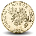 CROATIE - PIECE de 5 Lipa - Rameau de chêne - 2022 – Km15 – JeromeCollection
