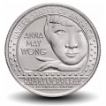 ETATS UNIS / USA - PIECE de 25 Cents - American Women Quarters - Anna May Wong - P - 2022 – Km775 – JeromeCollection