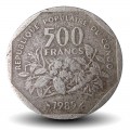 CONGO BRAZZAVILLE - PIECE de 500 FRANCS - 1985 – Km4 – JeromeCollection