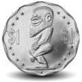 COOK (Iles) - PIECE de 1 Dollar - Statue de Tangoroa - Elizabeth II (4e effigie) - 2003 – Km416 – JeromeCollection