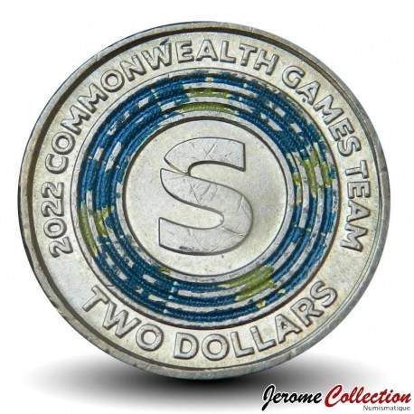 AUSTRALIE - PIECE de 2 Dollars - Jeux du Commonwealth - S - 2022 – Km4366 – JeromeCollection