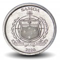 SAMOA - PIECE de 1 Sene - Oiseau Lori fringillaire (Vini australis) - 2020 – Km504 – JeromeCollection